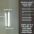 Slim rechargeable LED light 50cm size in hallway
