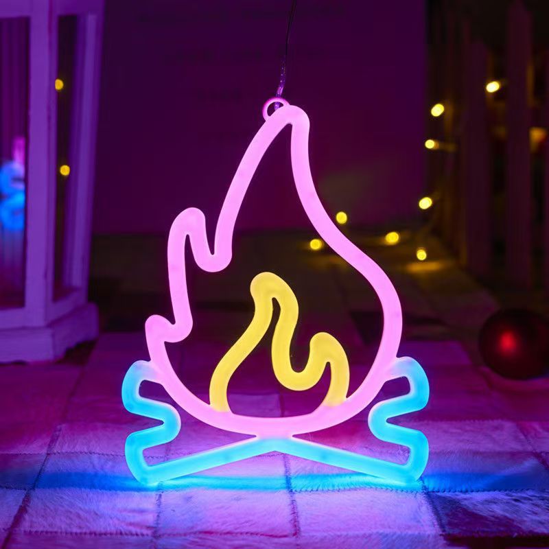 Double-sided neon light packing contents