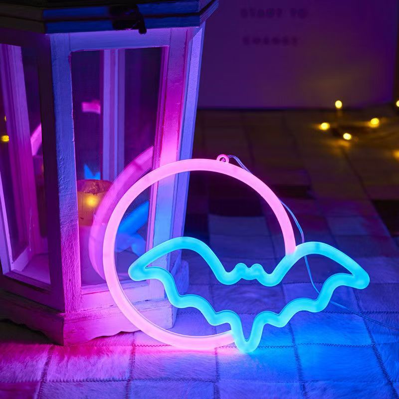 Neon light Love Flame design