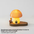 Lumora mushroom lamp three design options side by side
