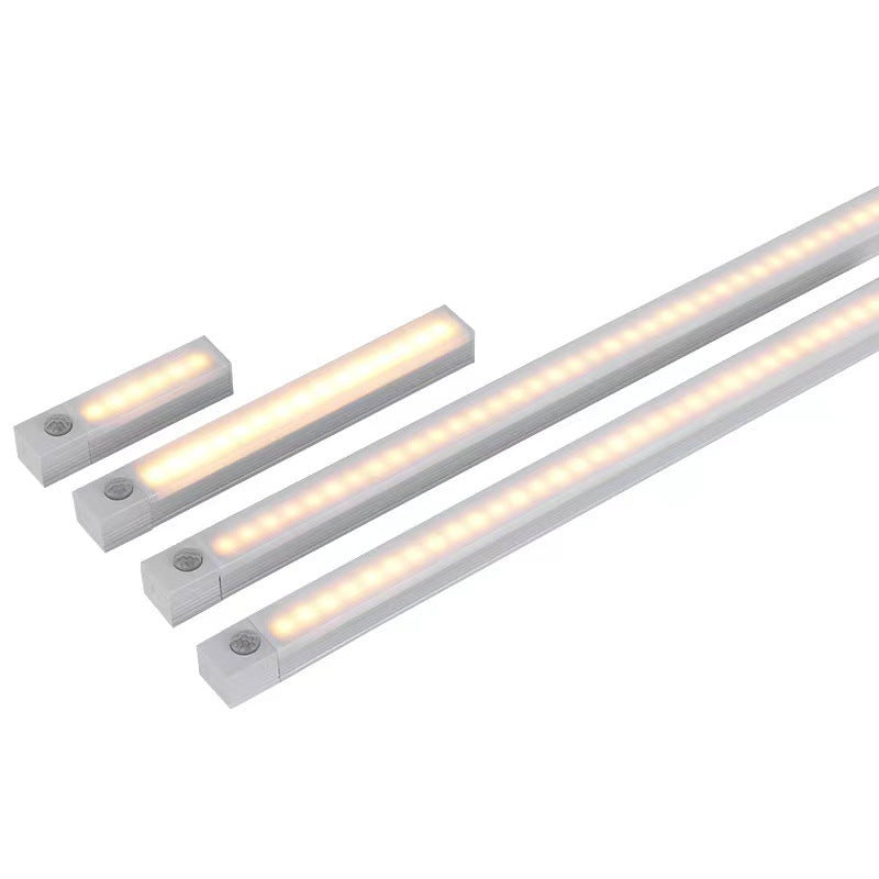 Ultra-thin LED strip light 30cm warm light in kitchen cabinet