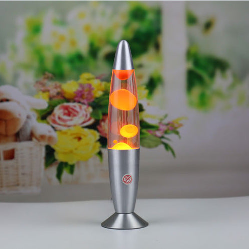 Lumora lava lamp four colour options red orange green blue