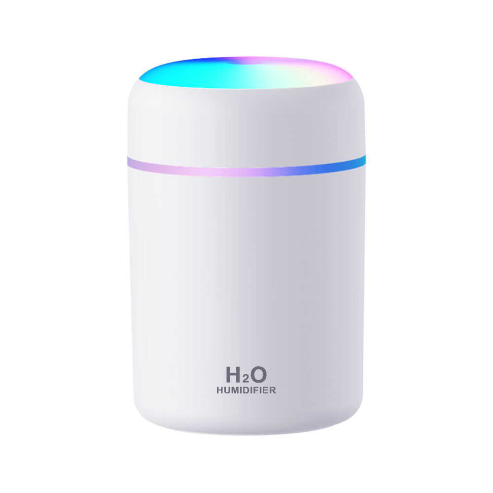 USB aromatherapy diffuser humidifier with essential oil drops