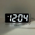 LED desk clock close-up showing clear bold digit display