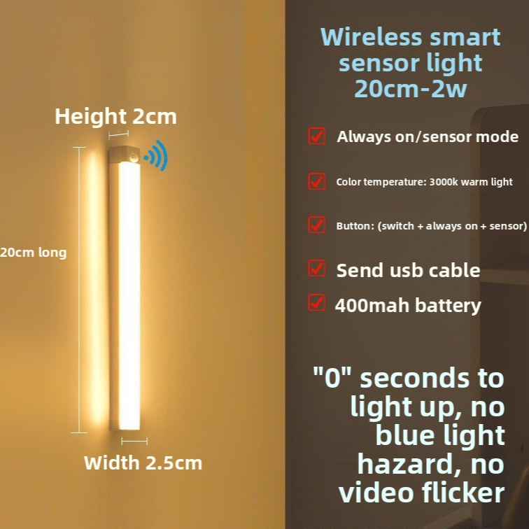 LED motion light dual mode induction and constant lighting