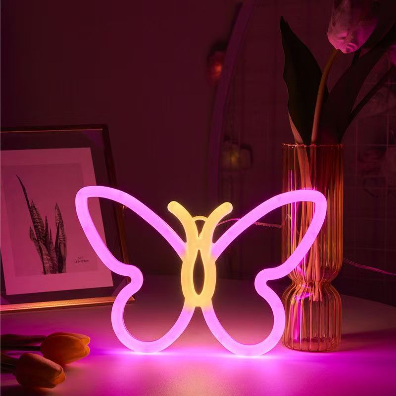 Neon light size and dimension reference