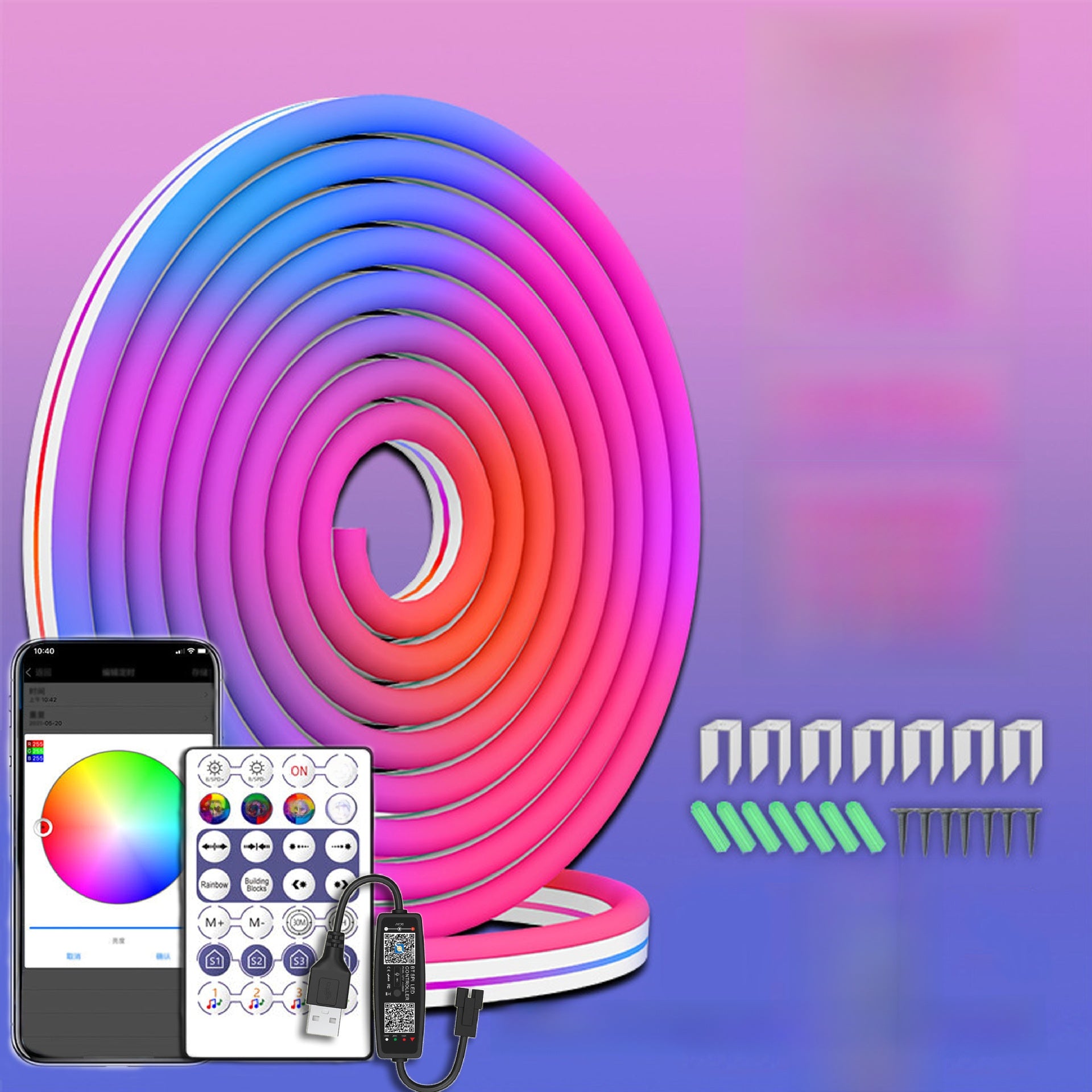 Lumora LED strips cut-to-fit flexible design