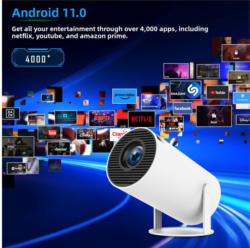 Lumora™ Mini HD Smart Projector