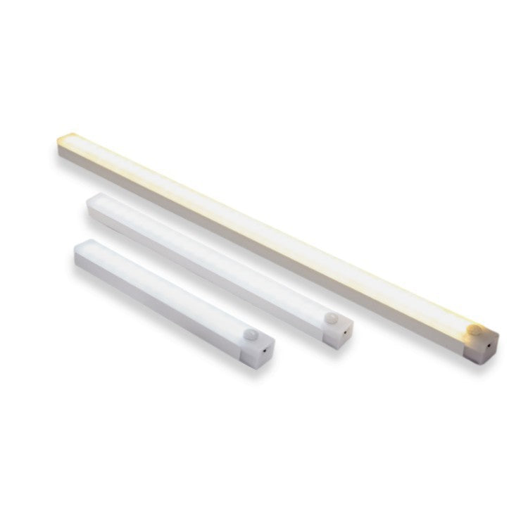 Motion sensor LED light magnetic mount on metal surface