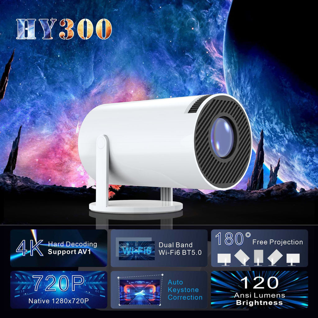 Lumora™ Mini HD Smart Projector