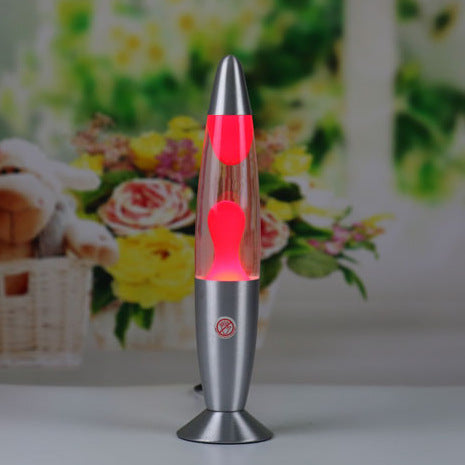 Lava lamp blue colour option showing ambient glow