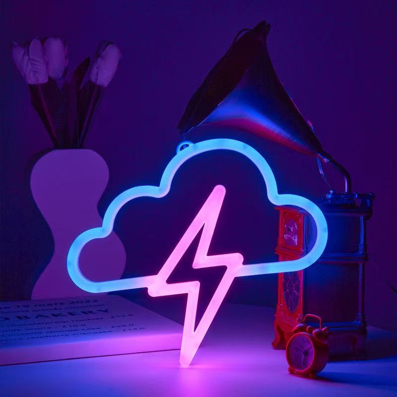 Neon light Sunbreak design glowing
